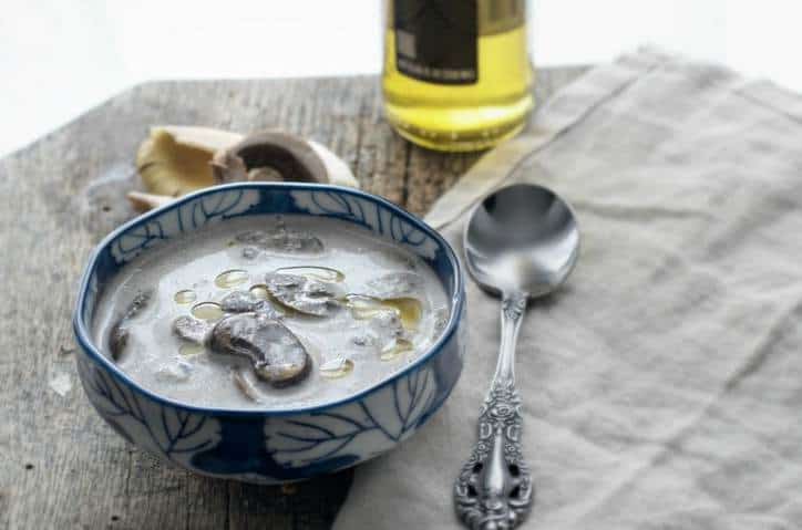 Homemade Creamy Mushroom Soup from Scratch