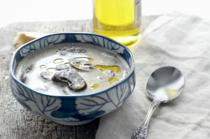 Homemade Creamy Mushroom Soup from Scratch