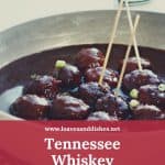 Tennessee Whiskey Meatball Sliders