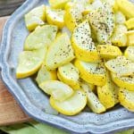 a close up photo of some sauteed squash for HOW TO COOK YELLOW SQUASH ON THE STOVE