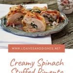 Creamy Spinach Stuffed Pimento Cheese Chicken