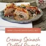 Creamy Spinach Stuffed Pimento Cheese Chicken