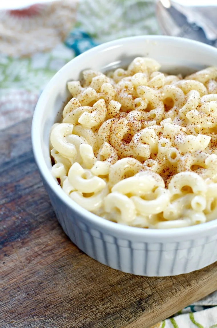 An overhead shot of Death by Macaroni and Cheese