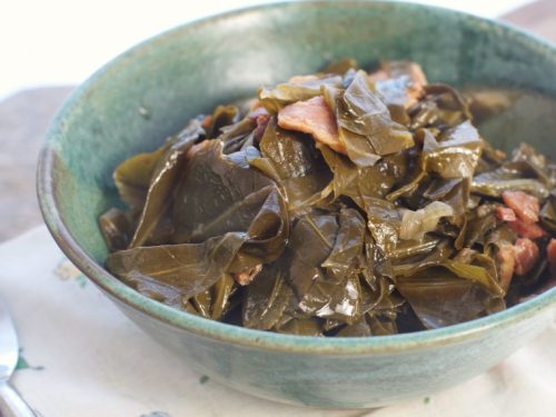 How to cook canned collard greens • loaves and dishes HOW TO COOK CANNED COLLARD GREENS • Loaves and Dishes