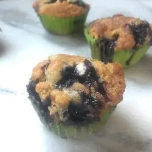 A photo of the muffin all done.