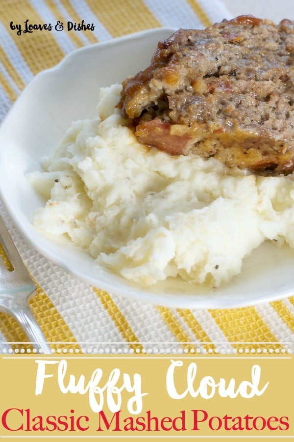 An easy recipe for fluffy like a cloud classic mashed potatoes with the SECRET ingredient listed in the post. You can make these ahead and then heat for dinner. Includes sour cream, russet potatoes, butter and a secret ingredient for the creamiest potatoes ever. Like Paula Deen or Pioneer Woman would make #mashedpotatoes, #creamymashedpotatoes #ilovepotatoes #ilovemashedpotatoes #howtomakecreamymashedpotatoes