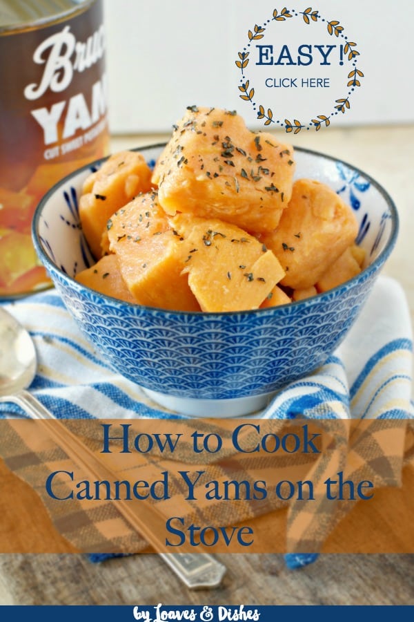 This recipe for how to cook canned yams on the stove actually contains instructions for candied yams, microwave recipe, stove top, casserole, and healthy baked yams for thanksgiving and other holidays. Just like Paula Deen or Pioneer woman would do. #candiedyams #sweetpotatorecipes #yamrecipes #howtocookcannedyams #whattodowithcannedyams