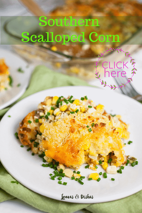 This old fashioned corn casserole is like something the Pioneer woman would make or even Paula Deen. Easy Cheesy and homemade from scratch. This will be your favorite holiday Thanksgiving or Christmas side dish ever! #scallopedcorn #corn #recipes #Thanksgiving #christmas