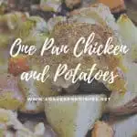 One Pan Chicken and Potatoes