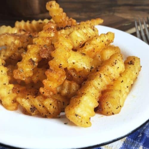 How to Cook Frozen French Fries — Fried Dandelions — Plant Based