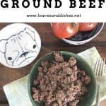 How to Cook Ground Beef