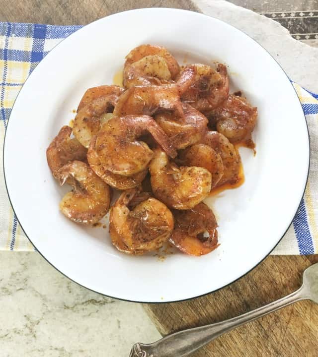 cooked frozen prawns