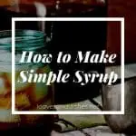 How to Make Simple Syrup