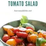 Summer Cherry Tomato Salad