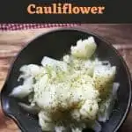 How to Boil Cauliflower