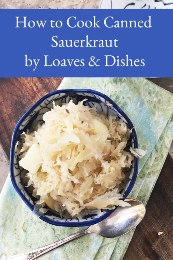 20 Minute How To Cook Canned Sauerkraut Recipe • Loaves and Dishes