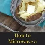 How to Microwave a Baked Potato