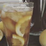 Southern Lemon Iced Tea