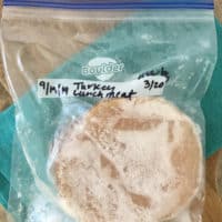 Freezing on sale deli meat
