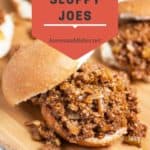 Super Easy Homemade Sloppy Joes