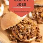 Super Easy Homemade Sloppy Joes