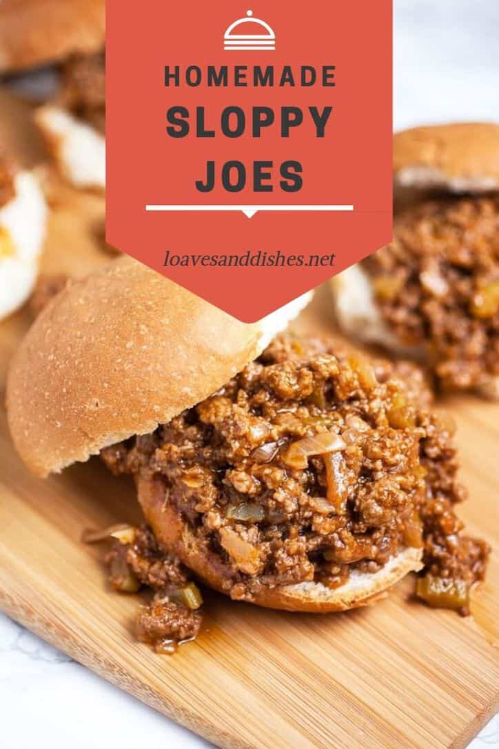 30 min • Homemade Sloppy Joes Sloppy Joe Mix • Loaves and Dishes