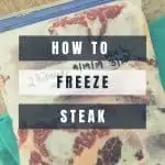 How to Freeze Steak