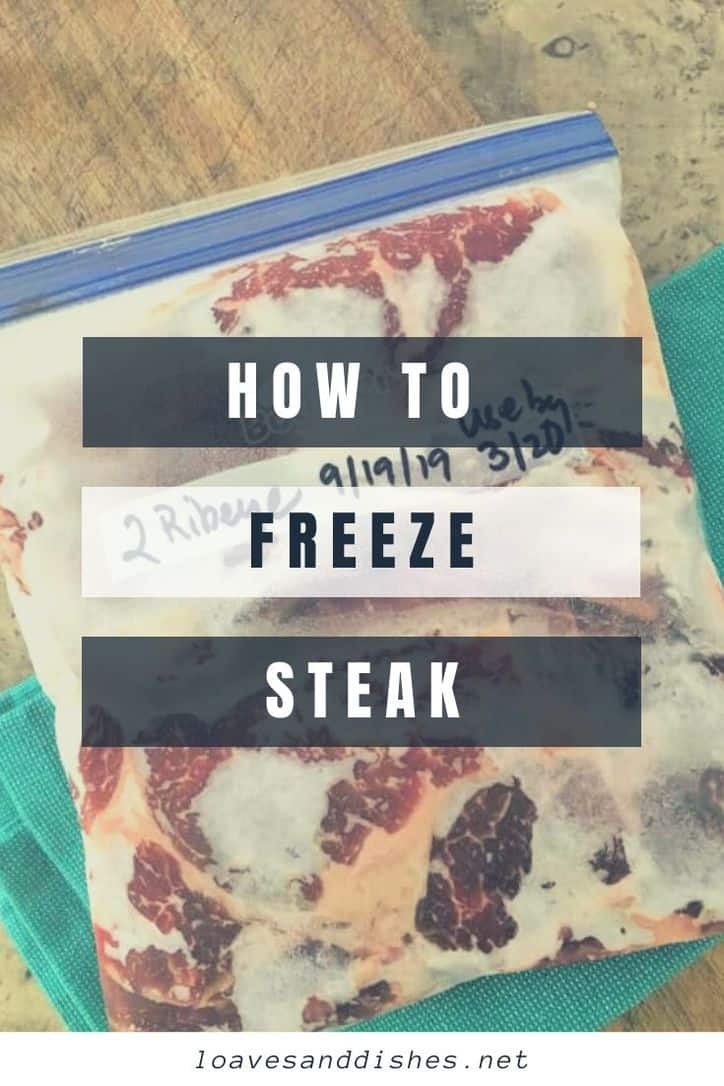 2 Minute • How to Freeze Steak • Loaves and Dishes