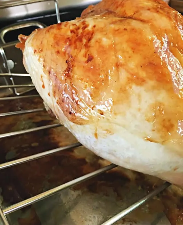 crispy skin on turkey breast