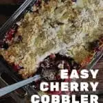 Easy Cherry Cobbler