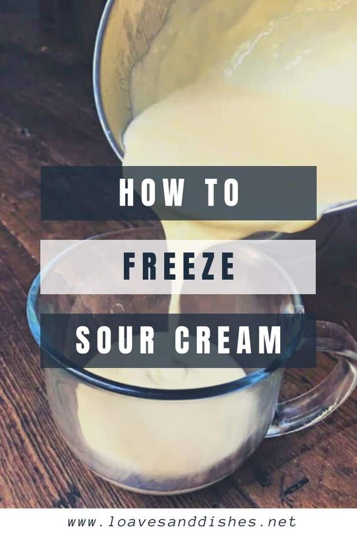 2 Minute! • How To Freeze Sour Cream • Loaves and Dishes