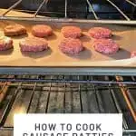 How to Cook Sausage Patties in the Oven