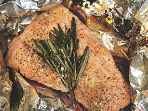 Easy Grilled Salmon in Foil