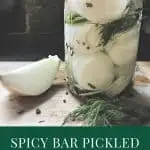 Spicy Bar Pickled Eggs