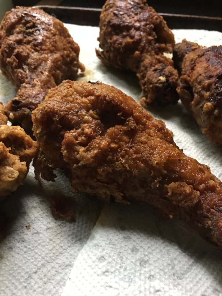Sweet Tea Brined Fried Chicken • Loaves and Dishes