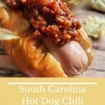 South Carolina Hot Dog Chili Recipe
