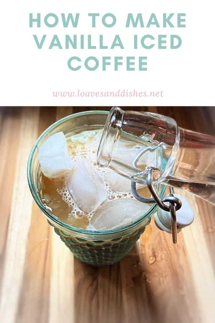 How To Make Vanilla Syrup for Coffee • Loaves and Dishes