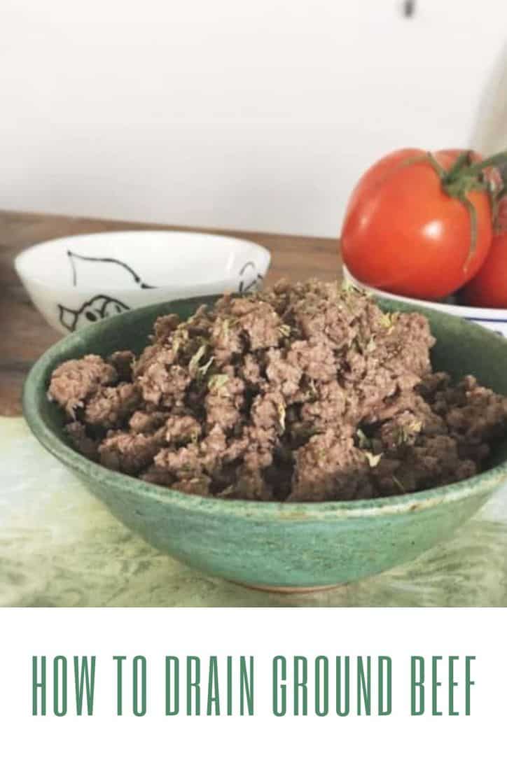 Easy Homemade Ground Beef: How Much Fat is Removed by Draining?
