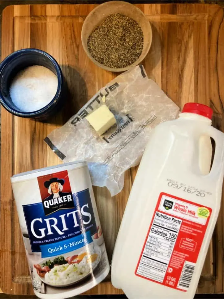 ingredients on cutting board