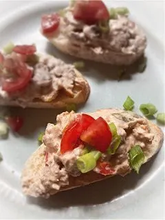 smoked philly cheese steak dip on a toast