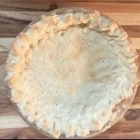 easy shortbread pie crust on table