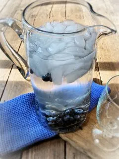 pitcher on table