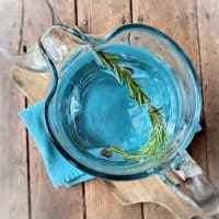 Rosemary Water Pitcher