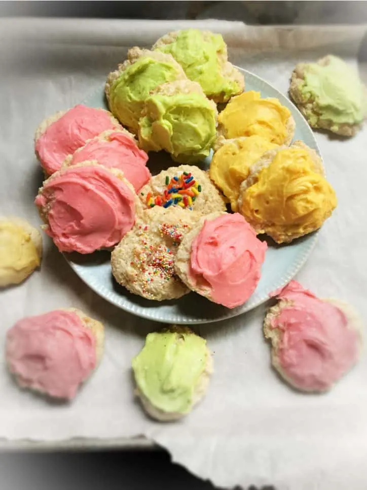 cookies on a sheet pan