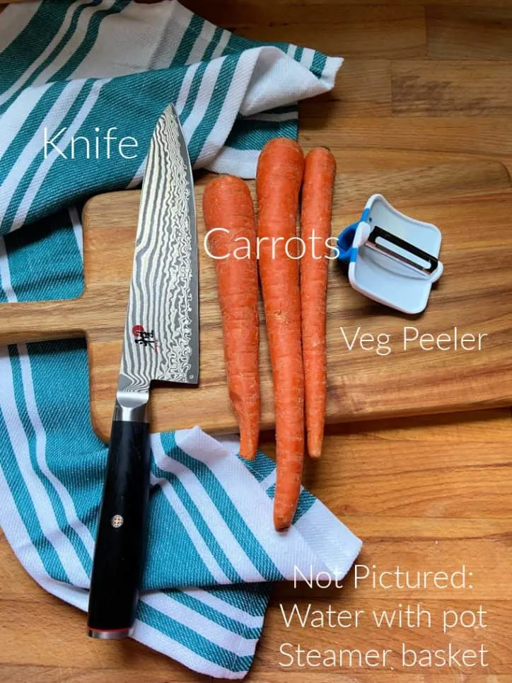 ingredients on cutting board 