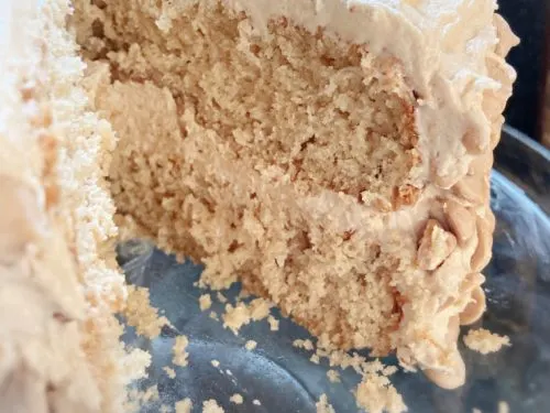 inside of cake