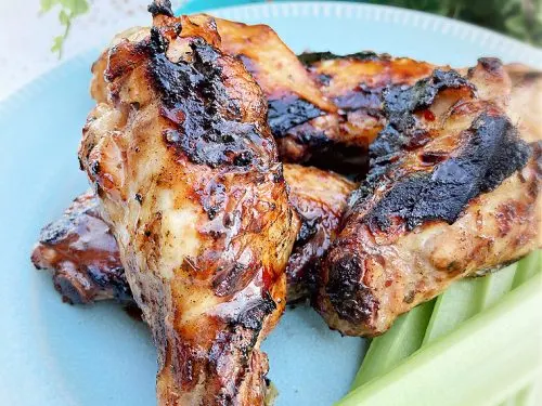 smoked jerk chicken wings