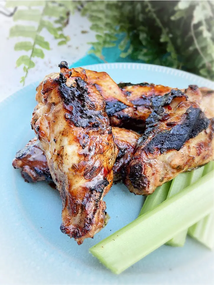 smoked jerk chicken wings