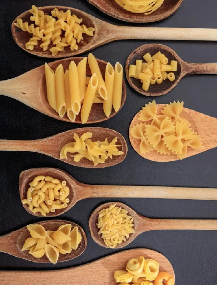 shapes of pasta