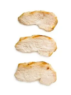 slices of chicken